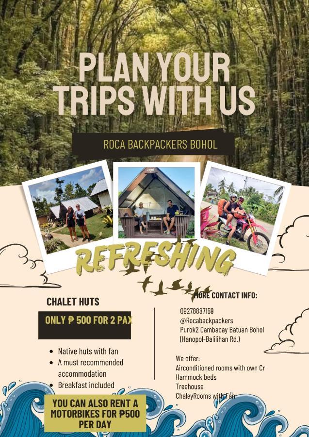 Roca'S Homestay Backpackers Chalet Batuan Exterior foto